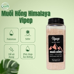 Muối hồng Himalaya Vipe dạng hạt / dạng mịn nguyên chất