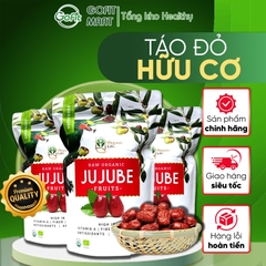 Táo đỏ hữu cơ Organic Life Dried Jujube 500g