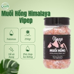 Muối hồng Himalaya Vipe dạng hạt / dạng mịn nguyên chất