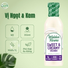 Kem Cafe Walden Farms, Coffee Creamer nhiều vị, 355ml