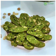 Bánh Biscotti heathly, nguyên cám hạt dinh dưỡng, 3 vị