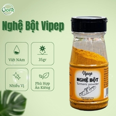Bộ Sản Phẩm Gia Vị VIPEP - Gừng- Sả - Quế - Nghệ