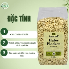 Yến mạch HAFER FLOCKEN chính hãng xuất xứ Đức 500g