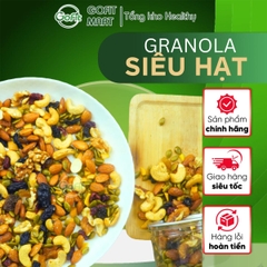Gofit - Granola Siêu Hạt - Ngũ Cốc Yến Mạch Vị Mật Ong 500gr