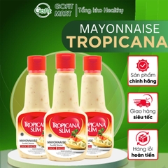 Sốt Mayonne Mè Rang Tropicana Slim Không Đường Ít Béo 200ml