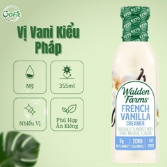 Kem Cafe Walden Farms, Coffee Creamer nhiều vị, 355ml