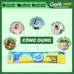 [GIÁ TỐT] Bột Trái Cây Crystal Light 60 Gói – 4 Vị Chanh, Cam, Cherry, Phúc Bồn Tử