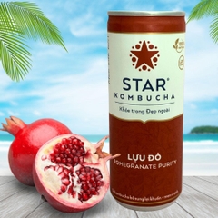 Trà lên men Star Kombucha mix vị (250ml/lon)