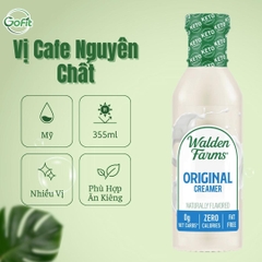 Kem Cafe Walden Farms, Coffee Creamer nhiều vị, 355ml