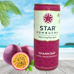 Trà lên men Star Kombucha mix vị (250ml/lon)