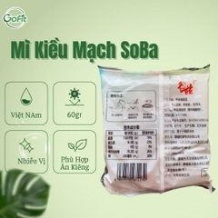 Mì kiều mạch SOBA không chiên không béo, gói 60gr nội địa Trung