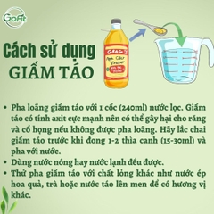 [CHÍNH HÃNG - 4 QUÀ] Giấm Táo Hữu Cơ Bragg/Milano Có Giấm Cái 473ml, 946ml