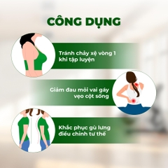 Đai Bảo Vệ Vòng 1, Đai Nâng Ngực Nữ,  Chống Gù Lưng Nam Nữ  Có Nẹp Chỉnh Cột Sống