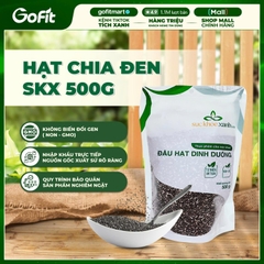 [DATE 2027] Hạt Chia đen Sức Khỏe Xanh - Túi 250G/500g - Hàng chính hãng, nhập khẩu từ Argentina