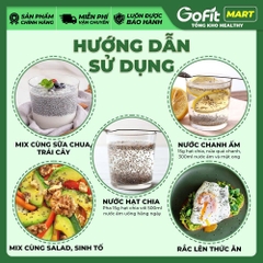 [DATE 2027] Hạt Chia đen Sức Khỏe Xanh - Túi 250G/500g - Hàng chính hãng, nhập khẩu từ Argentina