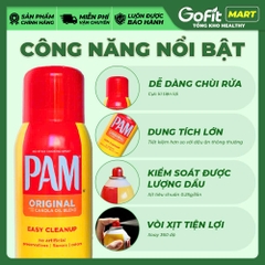 Dầu Ăn Dạng Xịt, Dầu Pam, Olive, Gofit Mart