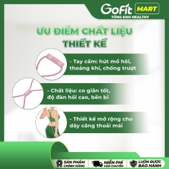 Dây Kháng Lực Số 8 Tập Gym Yoga - Dụng Cụ Tập Tay Vai Thon Gọn, Săn Chắc Tại Nhà