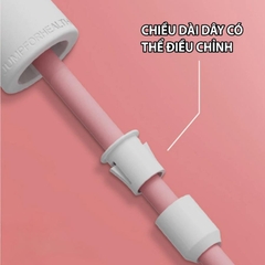 Dây Nhảy Tốc Độ Đường Kính 6mm Chất Liệu PVC Đặc, Dây Nhảy Thể Dục Boxing Tập Gym
