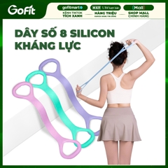 DÂY SỐ 8 SILICON CAO CẤP- Kéo Kháng Lực Đàn Hồi Tập Gym Yoga Mở Vai, Thể Lực, Tập Tay, Mông Đa Năng