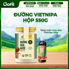 Đường Dừa Nước Vietnipa Hữu Cơ, Vị Ngọt Thanh Dịu, Gói 15g