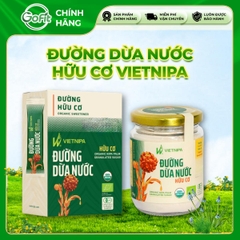 Đường Dừa Nước Vietnipa Hữu Cơ, Vị Ngọt Thanh Dịu, Gói 15g