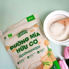 Đường Mía Hữu Cơ Kasib 1kg - Chuẩn Organic, Ngọt Tự Nhiên, Tốt Cho Sức Khỏe, Không Tẩy Trắng