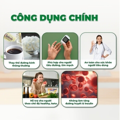 Đường Splenda, Đường Dừa Nước Vietnipa, Đường La Hán Quả Monk Fruit, Đường Thốt Nốt, Đường Mía Hữu Cơ