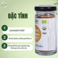 Bột gừng - Bột Quế - Bột Nghệ hữu cơ 30g LumLum - Organic Ginger Powder
