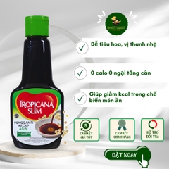 Nước tương Eatclean không calo Tropicana Slim - chai 200ml (Eat Clean)