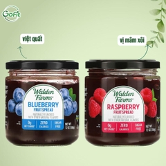 Mứt trái cây Walden Farm hũ 340gr, Fruit Spread
