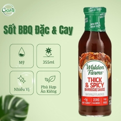 Sốt BBQ, Barbecue Sauce Walden Farms,12 fl oz (355 ml)