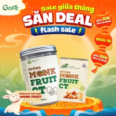 GOFIT Đường Hữu Cơ La Hán Quả CT Monk Fruit Vị Ngọt Tự Nhiên Organic Việt Nam
