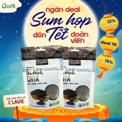 HẠT CHIA HỮU CƠ C'LaVie 200g - tự nhiên không biến đổi gen