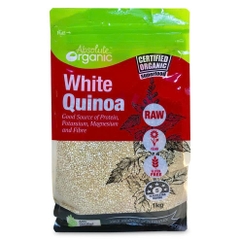 Hạt Diêm Mạch / Hạt Quinoa Hữu Cơ Trắng và Mix 3 Màu Sức Khỏe Xanh, Absolute, Aztec 100g, 250g, 500g