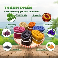 Mì Chũ Rau Củ 8 Vắt - 1kg , 3 Vắt - 600g Sen Food, Miến