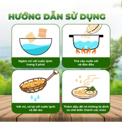 Mì Chũ Rau Củ 8 Vắt - 1kg , 3 Vắt - 600g Sen Food, Miến