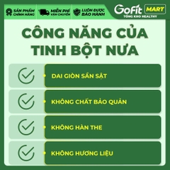 Nưa Vị Nguyên (Bún Nưa, mì Nưa, miến Nứa, cơm Nưa, Phở Nưa) Chỉ 30 calo/gói 240gr