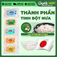 Nưa Vị Nguyên (Bún Nưa, mì Nưa, miến Nứa, cơm Nưa, Phở Nưa) Chỉ 30 calo/gói 240gr