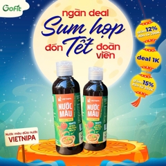 Nước Màu Dừa Hữu Cơ VIETNIPA - Chế Biến Món Ăn, Ướp Thịt Cá, Phù Hợp Ăn Chay, Ăn Healthy 150g