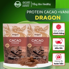 [Protein Dragon] Bột Protein Thực Vật Hữu Cơ - DRAGON SUPERFOODS, 500g và 200g
