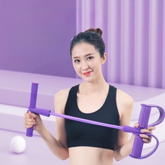 [TẬP TAY, VAI, BỤNG] COMBO Dây Kéo 6 ống + Dây Kháng Lực số 8 Tập Gym Yoga