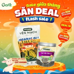 [COMBO TIẾT KIỆM] YẾN MẠCH ORGANIC OAT & HẠT CHIA CÁT KHÁNH CAO CẤP