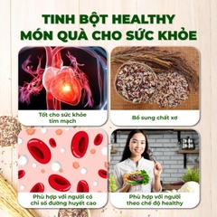 [TINH BỘT GẠO LỨT] Bún Phở Nuôi Hủ Tiếu Gạo Lứt Senfoods/Bún Lứt Gạo Lứt Hoàng Minh, Eat Clean Healthy Food, Gofit Mart, 500g