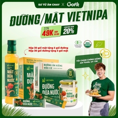 [VIETNIPA] Đường - Mật Dừa Nước Tự Nhiên Thuần Chay Vietnipa, Hữu Cơ, Ngọt Sugar Honey