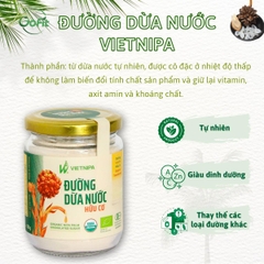 [VIETNIPA] Đường - Mật Dừa Nước Tự Nhiên Thuần Chay Vietnipa, Hữu Cơ, Ngọt Sugar Honey