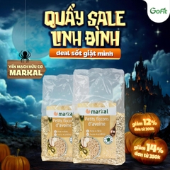 Yến Mạch Cán Mỏng Hữu Cơ Markal 500g Pháp Food