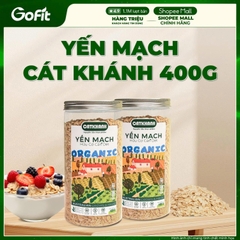 [100K 3 TÚI] COMBO TIẾT KIỆM (1.5kg) - Yến Mạch Hữu Cơ Cát Khánh 500G
