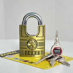 Ổ khóa đầu báo chống cắt ZORO chìa kiếm xe hơi cao cấp