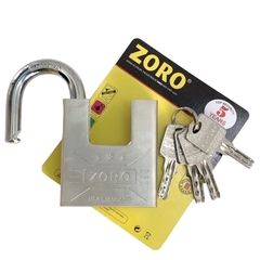 Ổ khóa chống cắt ZORO size đại 7 phân chìa muỗng càng chống cắt - khóa cửa chống trộm cắt khóa bấm công nghệ mỹ