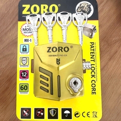ổ khóa chụp pát cửa ZORO,chìa tròn,mẫu mới 2026